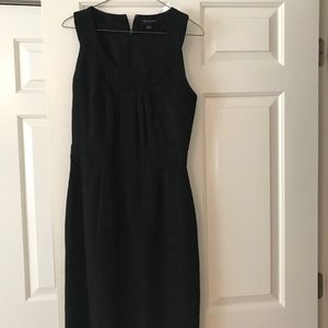 Banana Republic Black Houndstooth Jacquard Dress